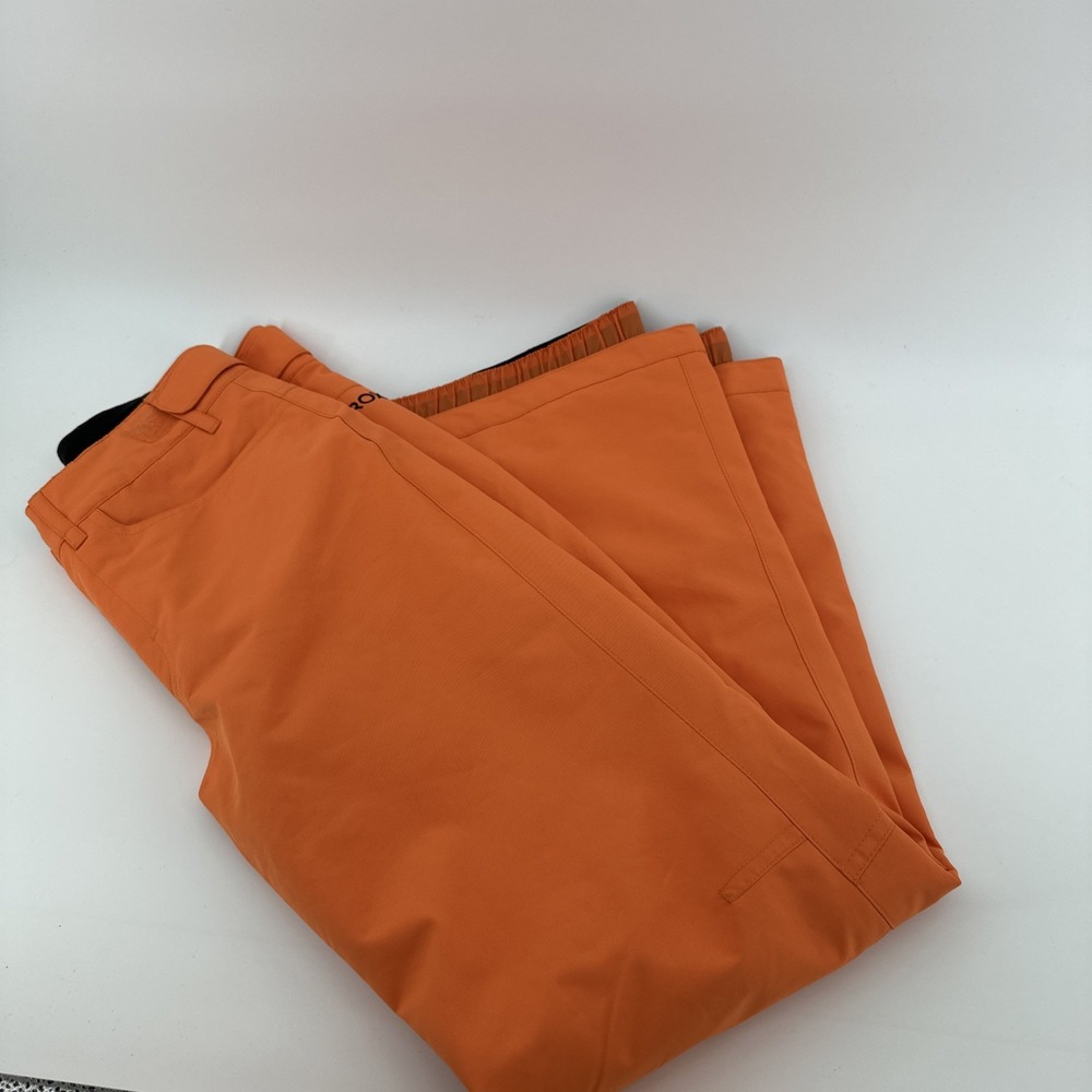 Roxy Girl Orange DryFlight Snow Pants Kids Size 14 XL Ski Snowboard Insulated